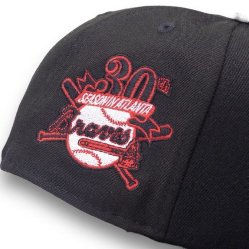 AtlantaBraves30thSeason59FIFTYNewEraHat 467B B38E 6D 10