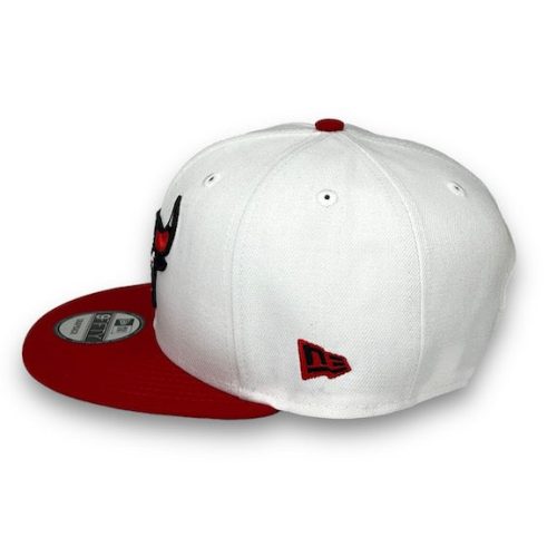 Bulls6xChamps9FIFTYNewEraWhite RedSnapbackHat 49F1 9885 4C 58