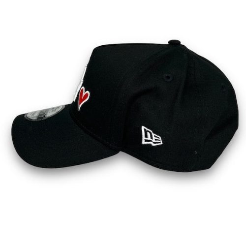 DodgersHeartNewEra9FORTYAFBlackSnapbackHat 4529 B52E A4 42