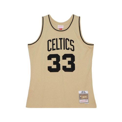 KhakiBlackSwingmanLarryBirdBostonCeltics1985 86Jersey