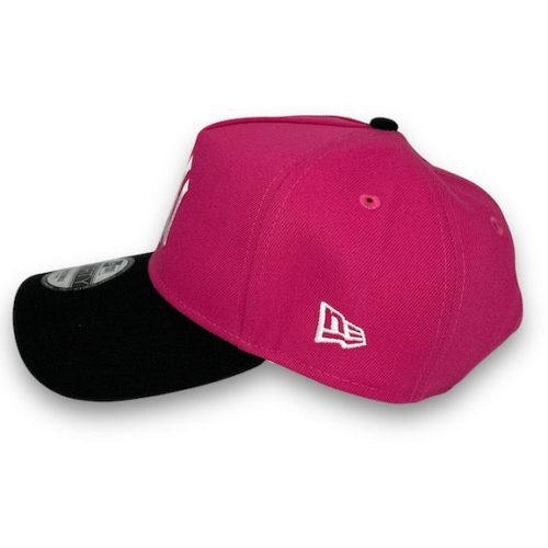 Yankees99WSNewEra9FORTYAFBeetrootPinkSnapbackHat 4529 B52E A4 6