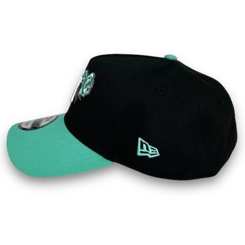 YankeesRose38WSNewEra9FORTYAFBlack MintSnapbackHat 4529 B52E A4 22