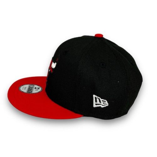 YouthBullsNewEra9FIFTYBlack RedSnapbackHat 482C BD92 3A 10